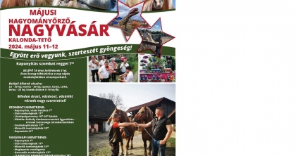 Hagyományteremtő nagyvásárt rendeznek a Kalonda-tetőn